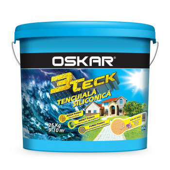 Oskar 3Teck tencuiala siliconica scoarta copac Mandarin 25kg